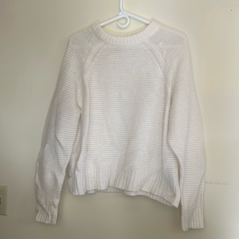 White sweater